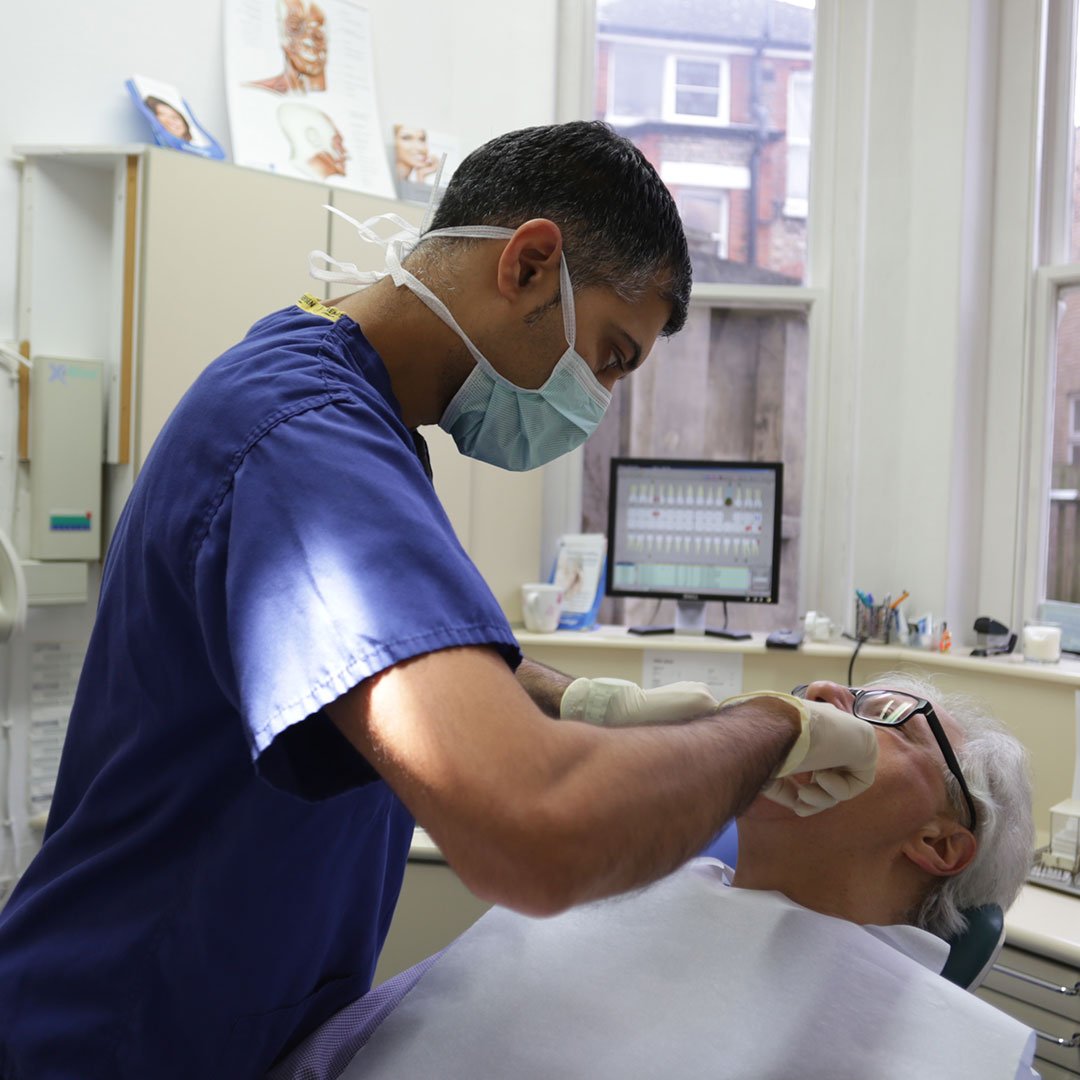 Full mouth rehabilitation procedure